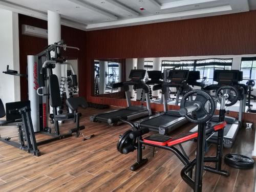 Phòng/tiện nghi tập thể dục tại Majeo