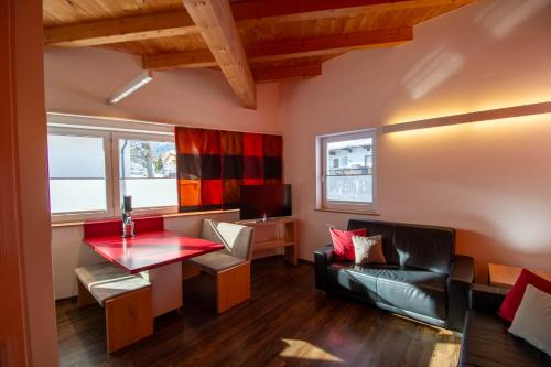 Гостиная зона в Apartments am Bärenkopf