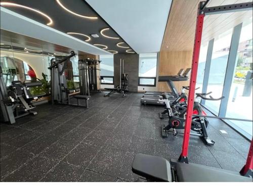 Γυμναστήριο ή/και όργανα γυμναστικής στο Adagio Executive Suite La Carolina Quito