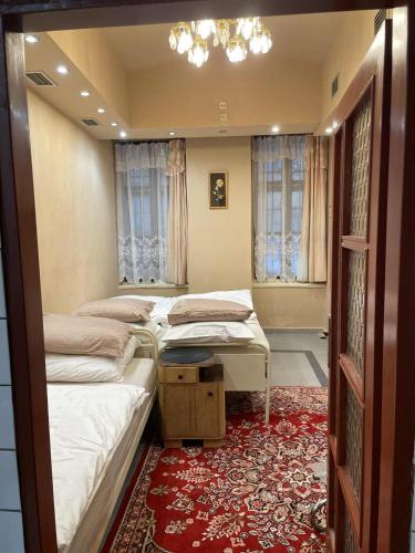 Ένα ή περισσότερα κρεβάτια σε δωμάτιο στο Apartment Otakar