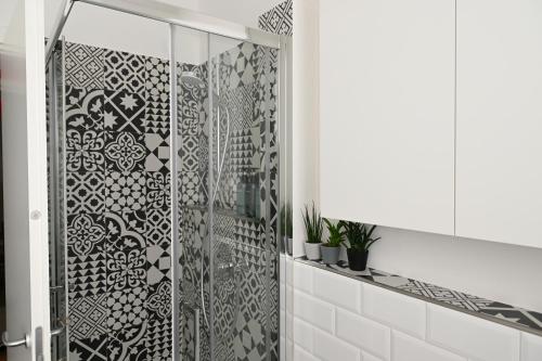 Koupelna v ubytování A casa di Eva e Paolo