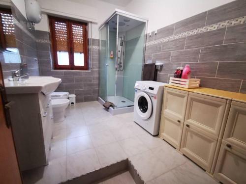 Ένα μπάνιο στο Casa Bonaria