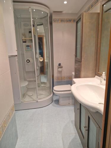 Et badeværelse på Plaza Pradollano edf Impala