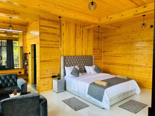 Postel nebo postele na pokoji v ubytování Mount Breeze Ella