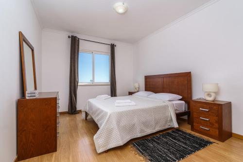 Postel nebo postele na pokoji v ubytování Atlantic View Nº3