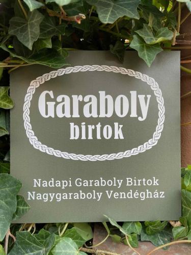Garaboly Birtok Vendégházak