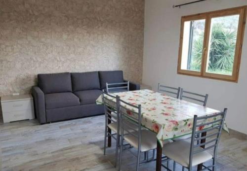 Χώρος καθιστικού στο Casa Beatrice