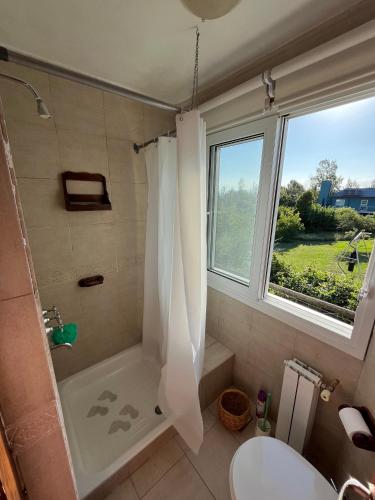 Ένα μπάνιο στο Refugio Giardino