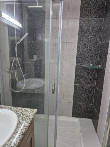 Koupelna v ubytování Jasmin Tunisie