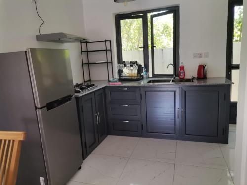 Køkken eller tekøkken på Serene Villa