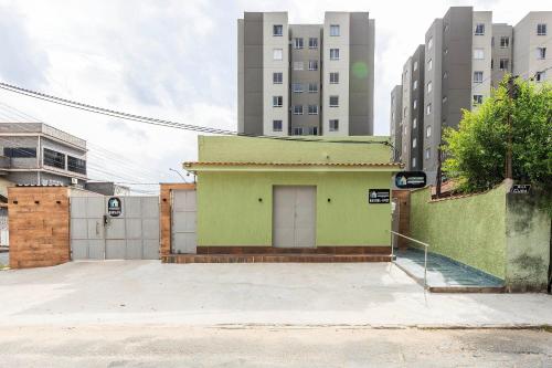 Bygningen som lejligheden ligger i