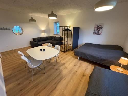 Χώρος καθιστικού στο Kildebakkegaard Bed and Breakfast