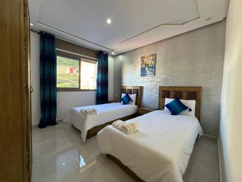 Ένα ή περισσότερα κρεβάτια σε δωμάτιο στο Stylish Home, Mountain View, Netflix, Wifi