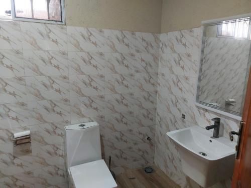 Phòng tắm tại Havenstone Suite