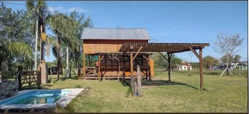 Legeområdet for børn på Cabañas La Sarita