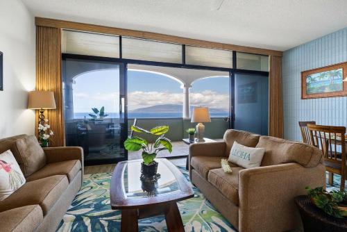 Galería fotográfica de Lahaina Shores PH1 · LS PH1 Oceanfront Penthouse Condo w Panoram en Lahaina