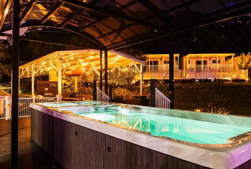 Πισίνα στο ή κοντά στο 1BD Classical Room Near Hawkesbury River