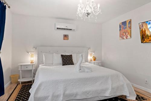 Postel nebo postele na pokoji v ubytování Villa Sierra