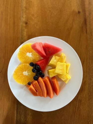 Jídlo v prázdninového domu nebo okolí