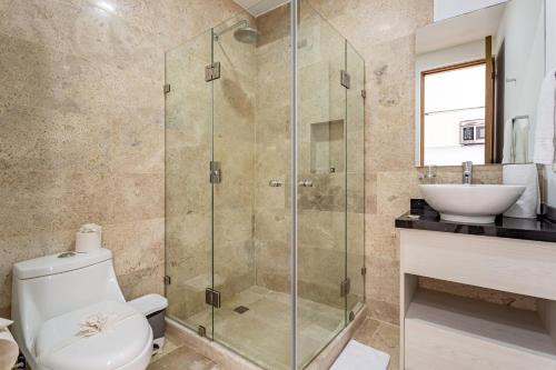 Et badeværelse på Sea Tower