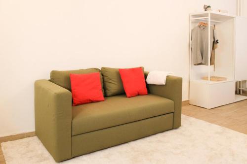 Et opholdsområde på Bright studio in Pantin perfect for couples