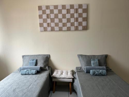 Postel nebo postele na pokoji v ubytování Loft Central Orgânico