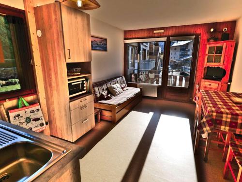 Agréable 2 pièces + coin nuit, 5 pers, St Jean de Sixt - FR-1-458-264