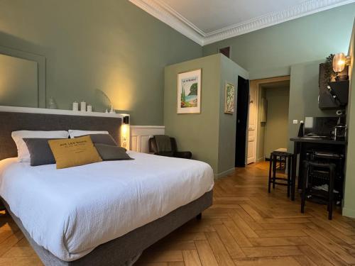 Studio de charme rénové en centre-ville, animaux admis - FR-1-555-123
