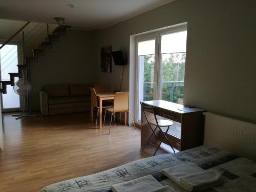 Posezení v ubytování Nuustaku Villa