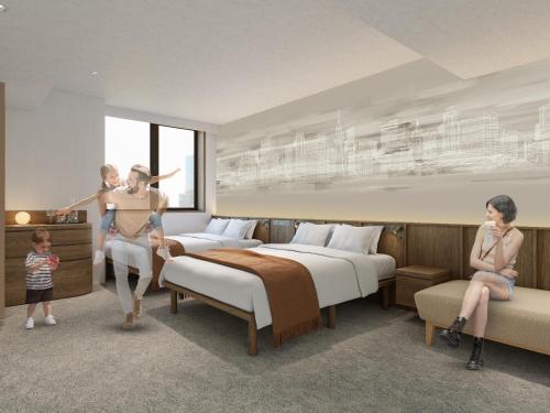 Επισκέπτες που μένουν στο The OneFive Tokyo Kameido