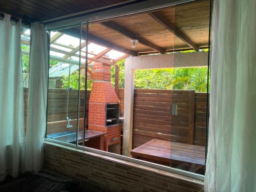 Μπαλκόνι ή βεράντα στο Sobrado Gruta da Ale e do Thiago Ilha do Mel Encantadas