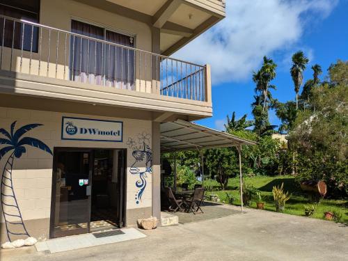 Rakennus, jossa motelli sijaitsee