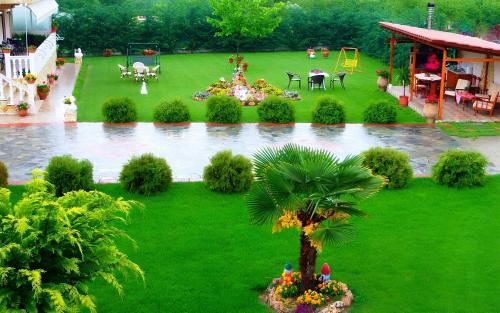 Zahrada ubytování Relax pozar