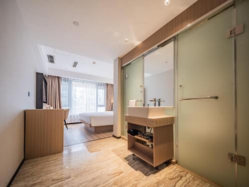 Koupelna v ubytování Starway Hotel Chengdu High-Tech New Exhibition Center