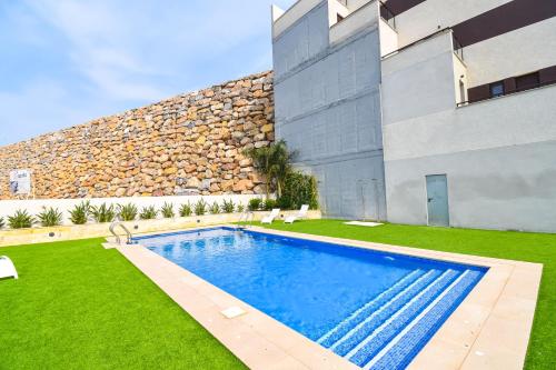 Bazén v ubytování PREMIUM Magníficas Vistas Panorámicas con Terraza - By Aloha Palma nebo v jeho okolí