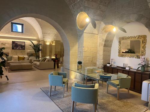 Χώρος καθιστικού στο Masseria Eirene