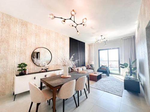 Stunning 1 Bed Large Luxury Apt with Pool View Al Barari by Luxaura