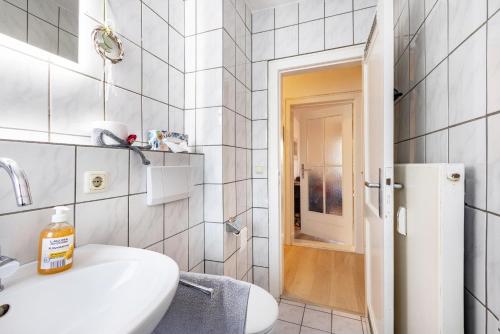 Koupelna v ubytování Wohnung Horsti