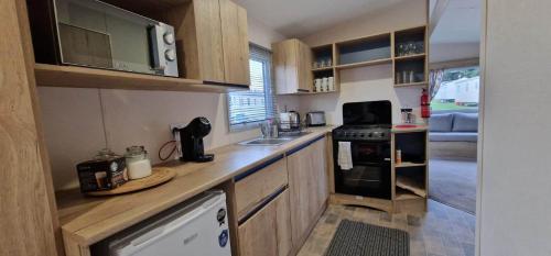 Køkken eller tekøkken på Vacant Nests Seton Sands St Andrews Starlink