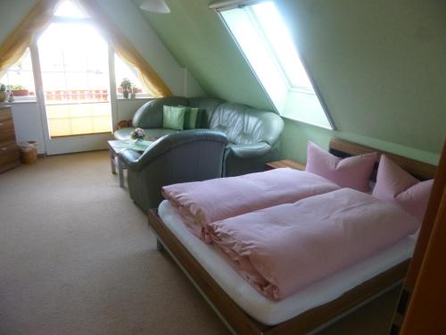 Postelja oz. postelje v sobi nastanitve Haus Schwielochsee