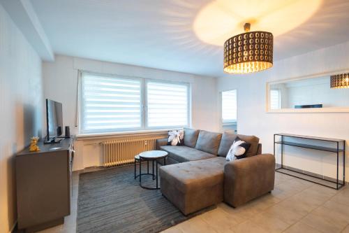 Et tv og/eller underholdning på Relax & Stay Apartment