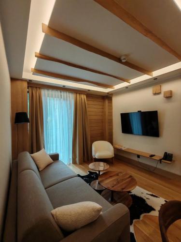 Et tv og/eller underholdning på Apartman 601 Ema Montera