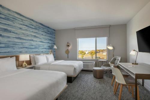 Ένα ή περισσότερα κρεβάτια σε δωμάτιο στο TownePlace Suites by Marriott Great Falls