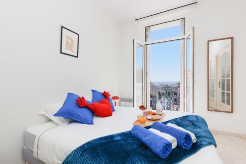 BnGo l Ruby Suite l 2ch, 7p, vue mer, centre