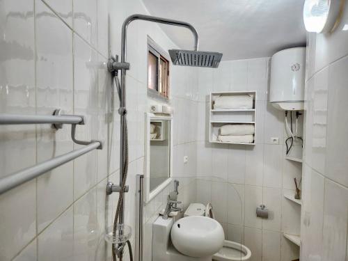 Koupelna v ubytování Safari