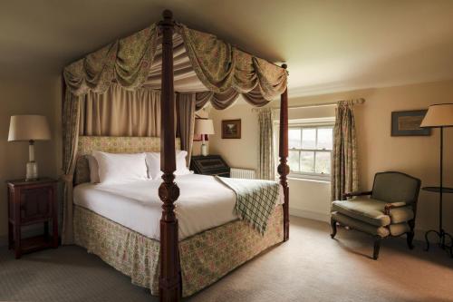 Postel nebo postele na pokoji v ubytování Stank House Farm Bolton Abbey