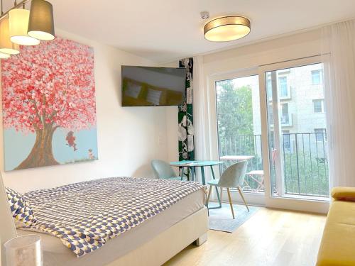 Modern New Studio - Terrace, Full Kitchen in Vienna Center
