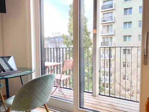 Modern New Studio - Terrace, Full Kitchen in Vienna Center