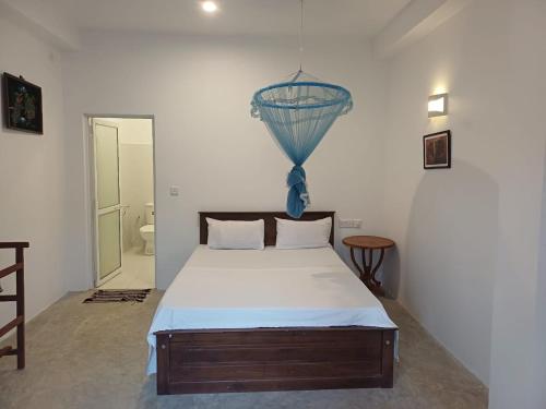 Postel nebo postele na pokoji v ubytování villa Calm Haven