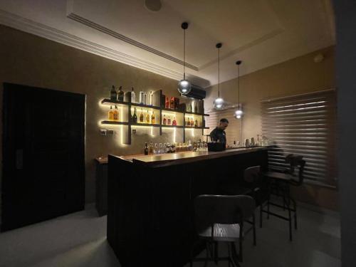 Nápoje v ubytování Hiro Lagos